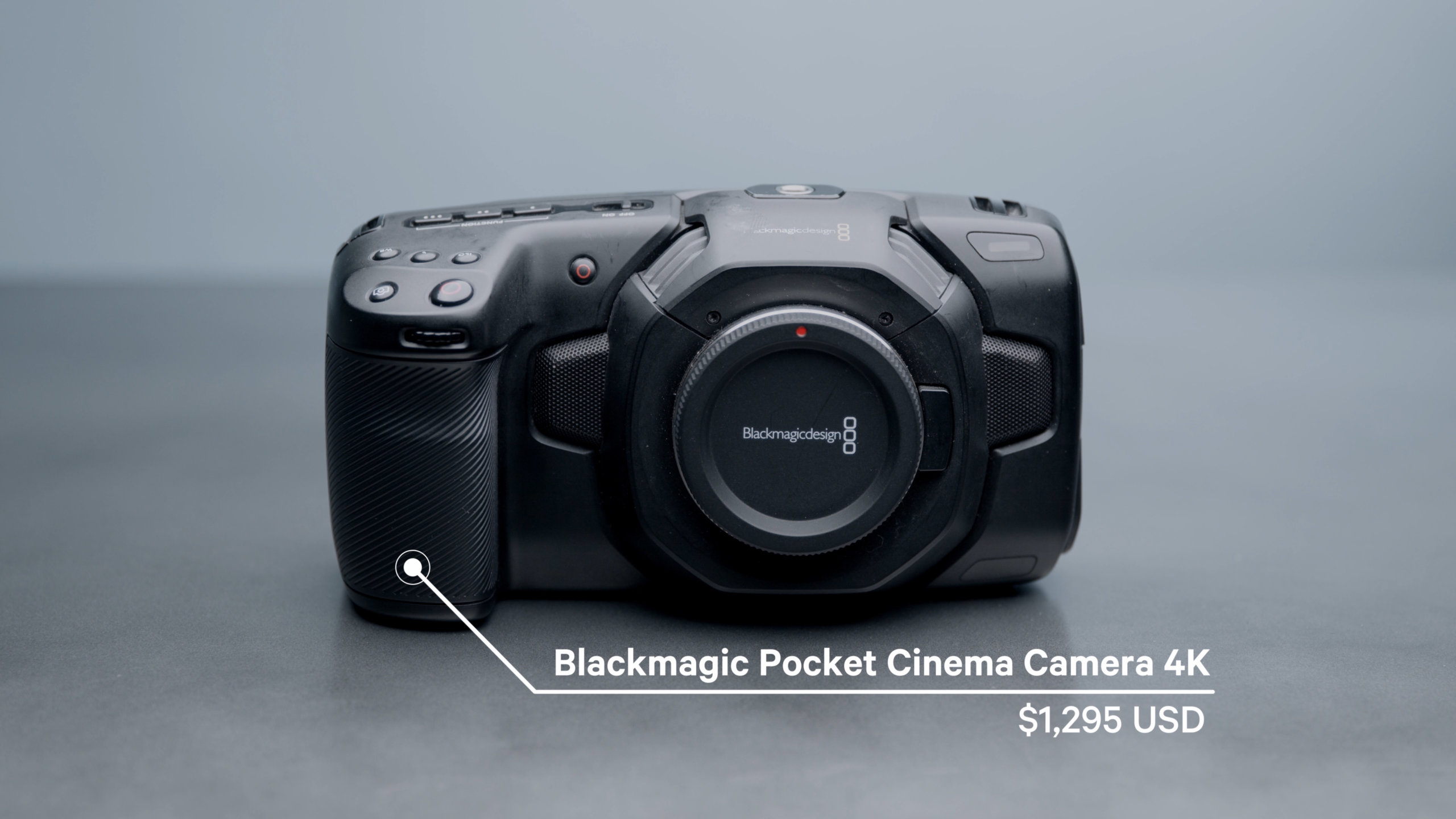 The Blackmagic Pocket Cinema Camera 4K 